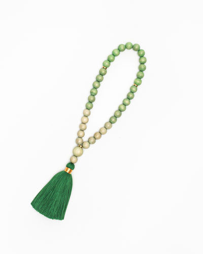 Emerald Ombré Prayer Beads